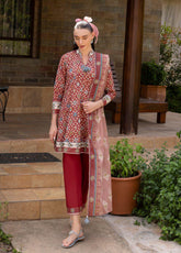 Summer Muse By Gul Ahmed Printed Lawn 3 Piece Unstitched Suit GA26SM D-CBN-62008