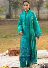 Summer Printkari Exclusive By Rajbari Embroidered Lawn 3 Piece Unstitched Suit RB26SPE D-04