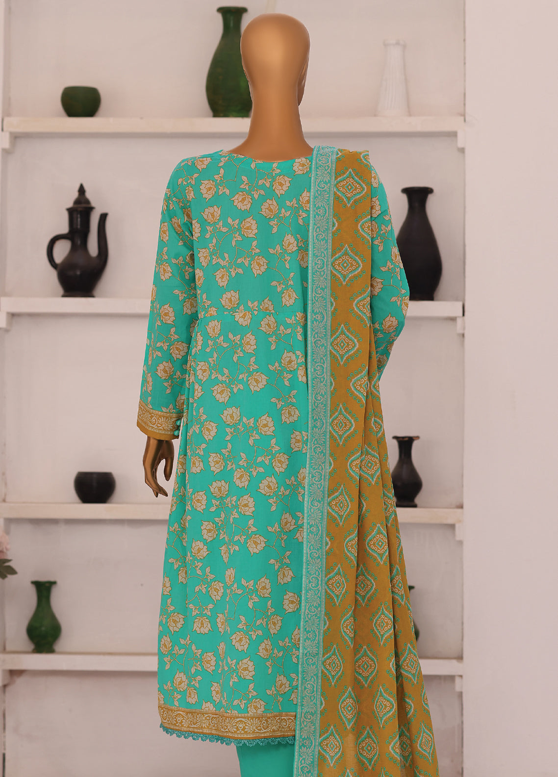 Summer Shades By HZ Textile Printed Lawn 3 Piece Unstitched Suit HZ26SS SPC-1308 Summer Shades By HZ Textile Printed Lawn 3 Piece Unstitched Suit HZ26SS SPC-1308