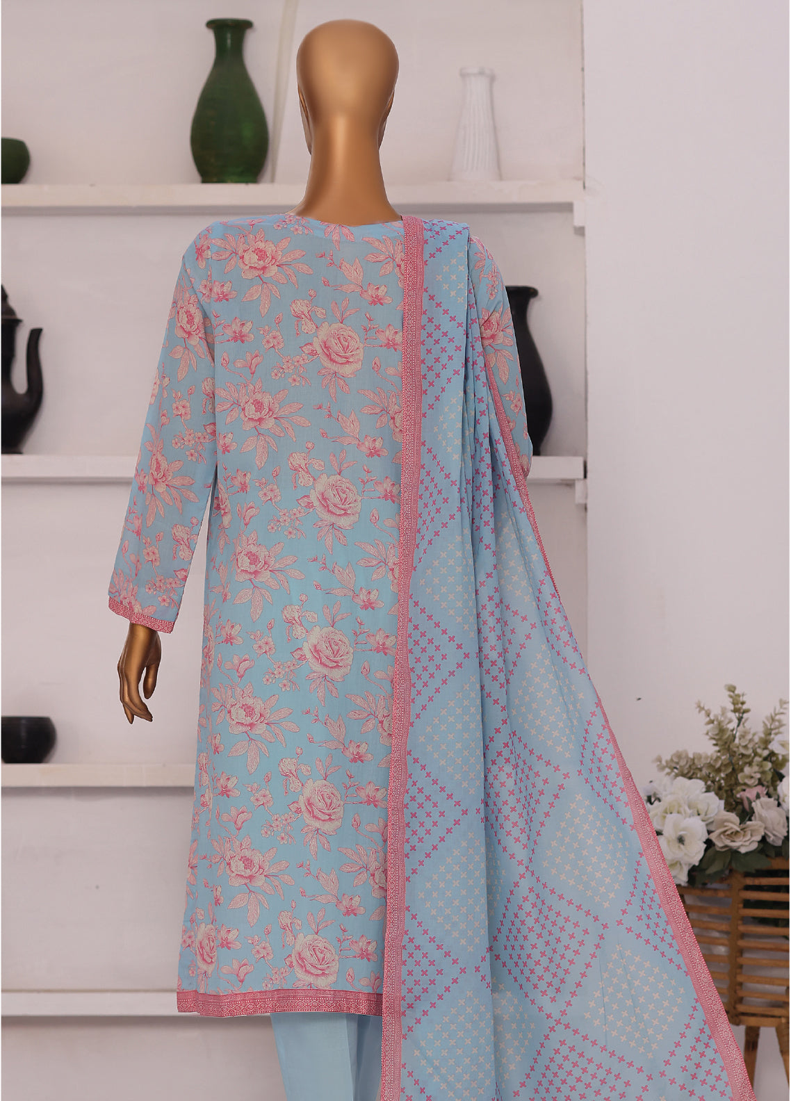 Summer Shades By HZ Textile Printed Lawn 3 Piece Unstitched Suit HZ26SS SPC-1309 Summer Shades By HZ Textile Printed Lawn 3 Piece Unstitched Suit HZ26SS SPC-1309