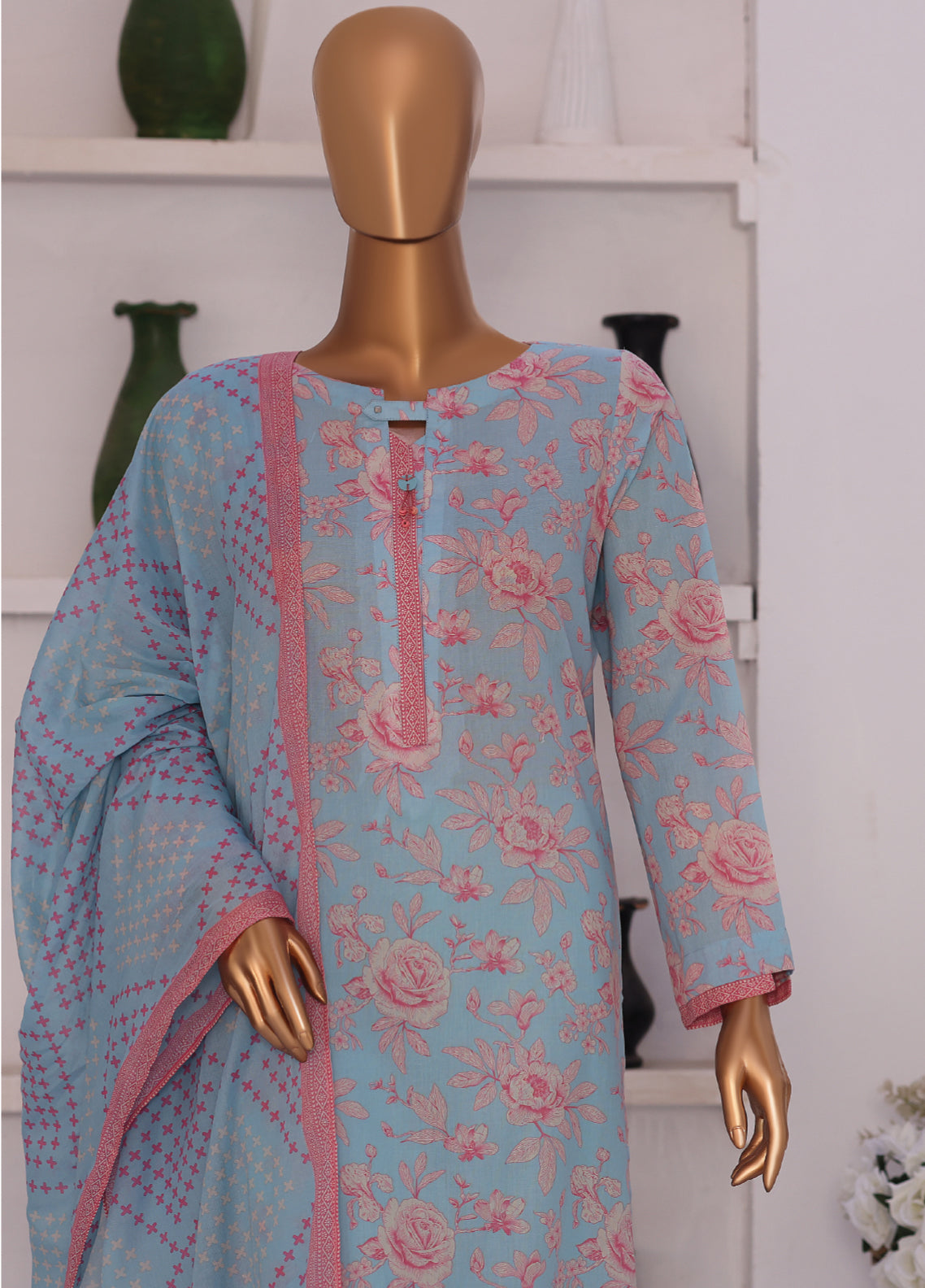 Summer Shades By HZ Textile Printed Lawn 3 Piece Unstitched Suit HZ26SS SPC-1309 Summer Shades By HZ Textile Printed Lawn 3 Piece Unstitched Suit HZ26SS SPC-1309