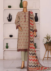 Summer Shades By HZ Textile Printed Lawn 3 Piece Unstitched Suit HZ26SS SPC-1311