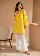 Summer Stories By Zouj Embroidered Lawn 2 Piece Stitched Shirt Trouser ZJ26ST D-06