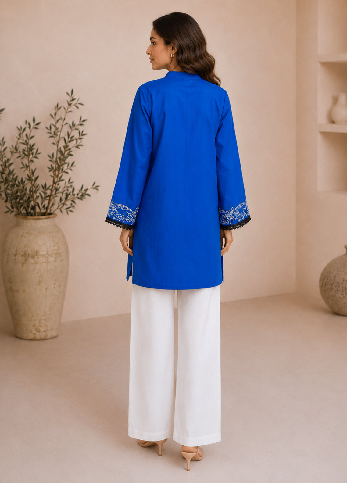 Summer Stories By Zouj Embroidered Lawn 2 Piece Stitched Shirt Trouser ZJ26ST D-07 Summer Stories By Zouj Embroidered Lawn 2 Piece Stitched Shirt Trouser ZJ26ST D-07