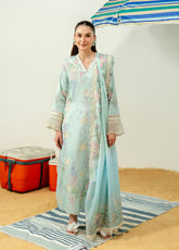 Sundaze By Zarposh Embroidered Lawn 3 Piece Unstitched Suit ZP26SD D-AVYA