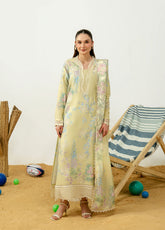 Sundaze By Zarposh Embroidered Lawn 3 Piece Unstitched Suit ZP26SD D-MISTRAL