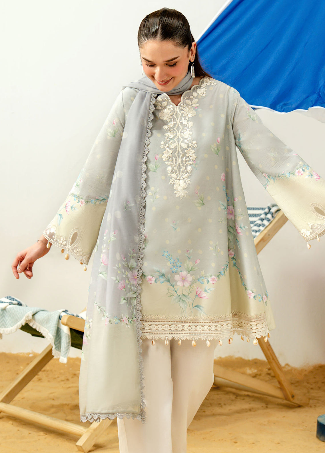 Sundaze By Zarposh Embroidered Lawn 3 Piece Unstitched Suit ZP26SD D-NIVARA Sundaze By Zarposh Embroidered Lawn 3 Piece Unstitched Suit ZP26SD D-NIVARA