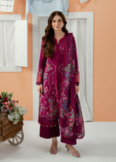 Sundaze By Zarposh Embroidered Lawn 3 Piece Unstitched Suit ZP26SD D-VIRELLE