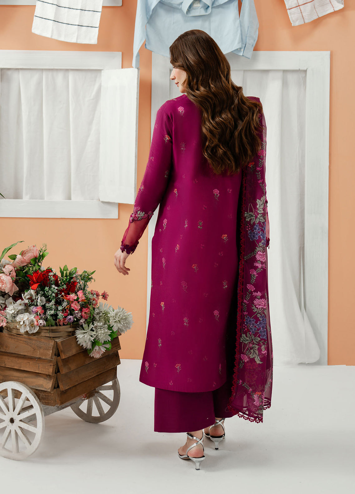 Sundaze By Zarposh Embroidered Lawn 3 Piece Unstitched Suit ZP26SD D-VIRELLE Sundaze By Zarposh Embroidered Lawn 3 Piece Unstitched Suit ZP26SD D-VIRELLE