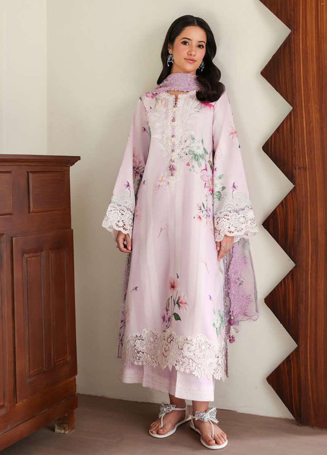 Sunlit Tales By Roheenaz Embroidered Lawn 3 Piece Unstitched Suit RNZ26STPE D-03 DANDELION DREAM Sunlit Tales By Roheenaz Embroidered Lawn 3 Piece Unstitched Suit RNZ26STPE D-03 DANDELION DREAM