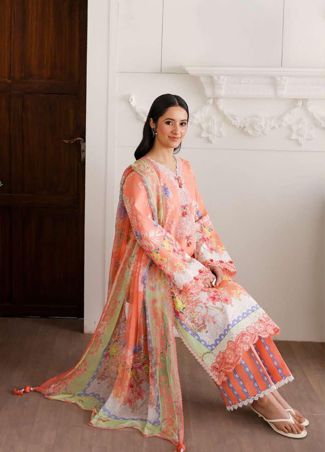 Sunlit Tales By Roheenaz Embroidered Lawn 3 Piece Unstitched Suit RNZ26STPE D-10 BLUSH TALE Sunlit Tales By Roheenaz Embroidered Lawn 3 Piece Unstitched Suit RNZ26STPE D-10 BLUSH TALE