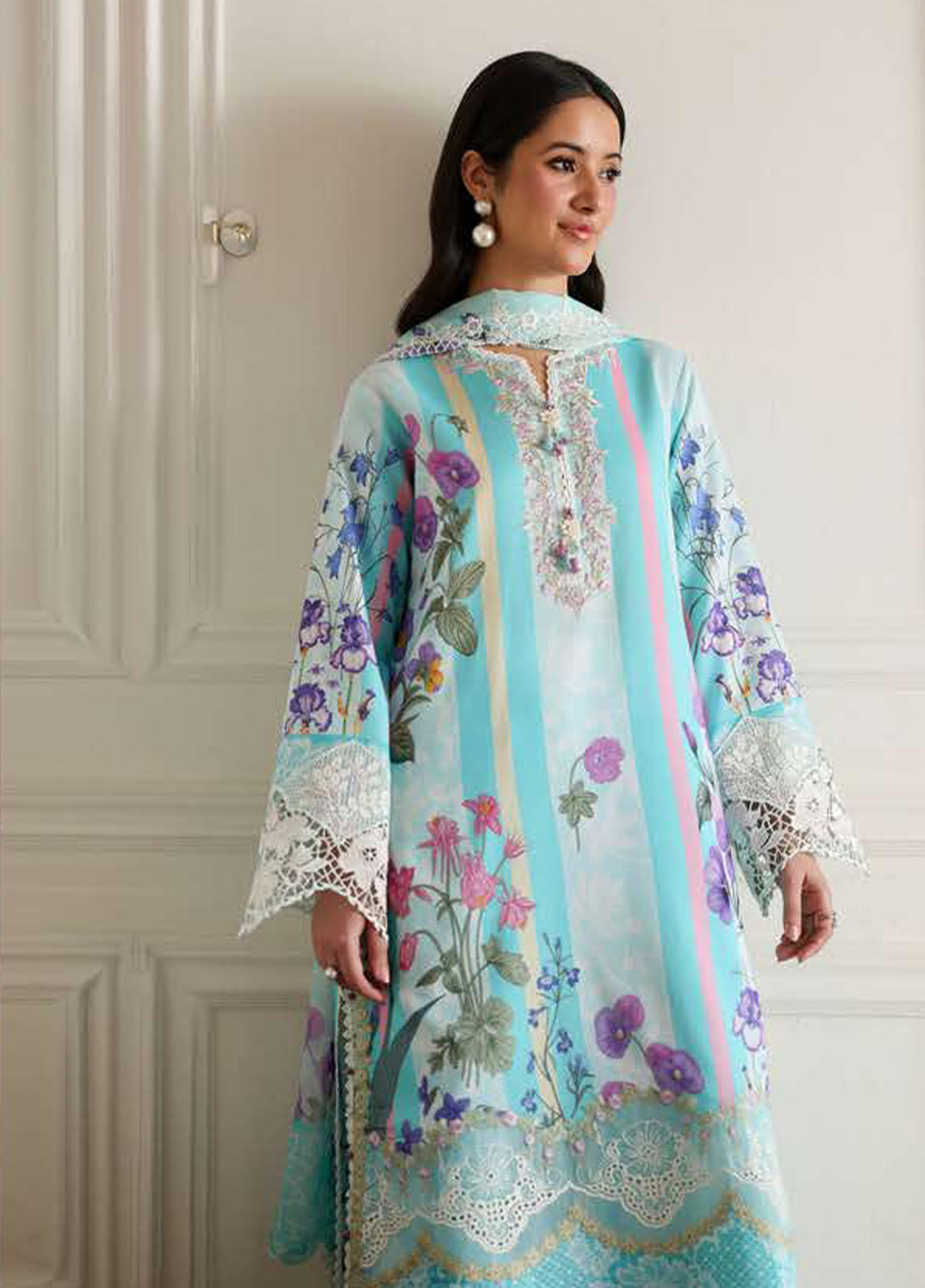 Sunlit Tales By Roheenaz Embroidered Lawn 3 Piece Unstitched Suit RNZ26STPE D-11 SUNBEAM STORY Sunlit Tales By Roheenaz Embroidered Lawn 3 Piece Unstitched Suit RNZ26STPE D-11 SUNBEAM STORY