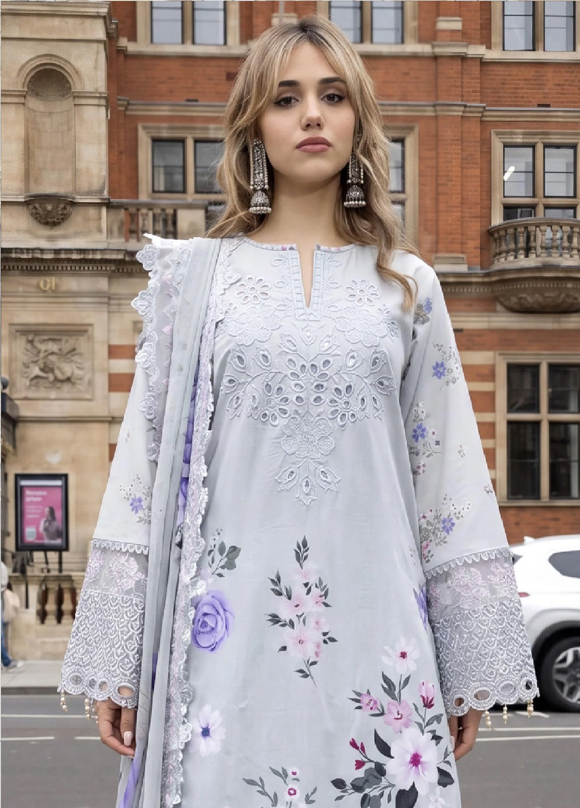 Sunshine Bloom By Alzohaib Premium Embroidered Lawn 3 Piece Unstitched Suit AZ26SSBEV2 D-09 Sunshine Bloom By Alzohaib Premium Embroidered Lawn 3 Piece Unstitched Suit AZ26SSBEV2 D-09