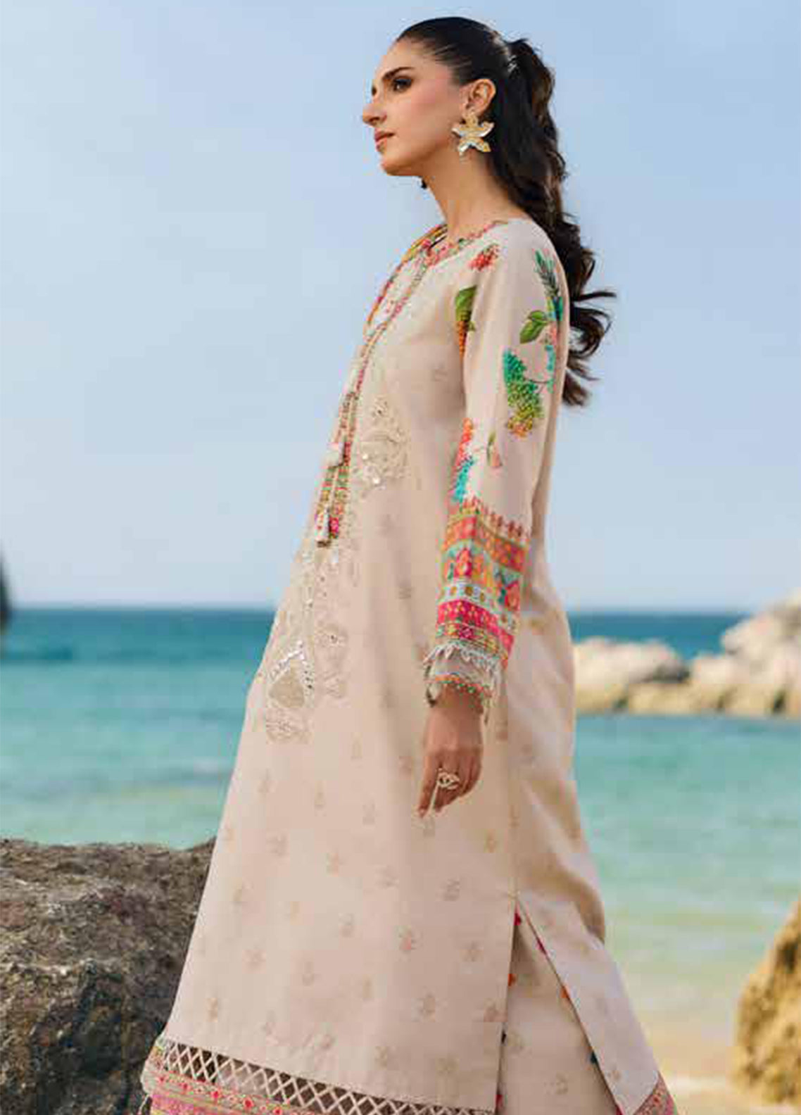 Sunshine By Charizma Embroidered Lawn 3 Piece Unstitched Suit CH26SSEEV12 D-10 Sunshine By Charizma Embroidered Lawn 3 Piece Unstitched Suit CH26SSEEV12 D-10