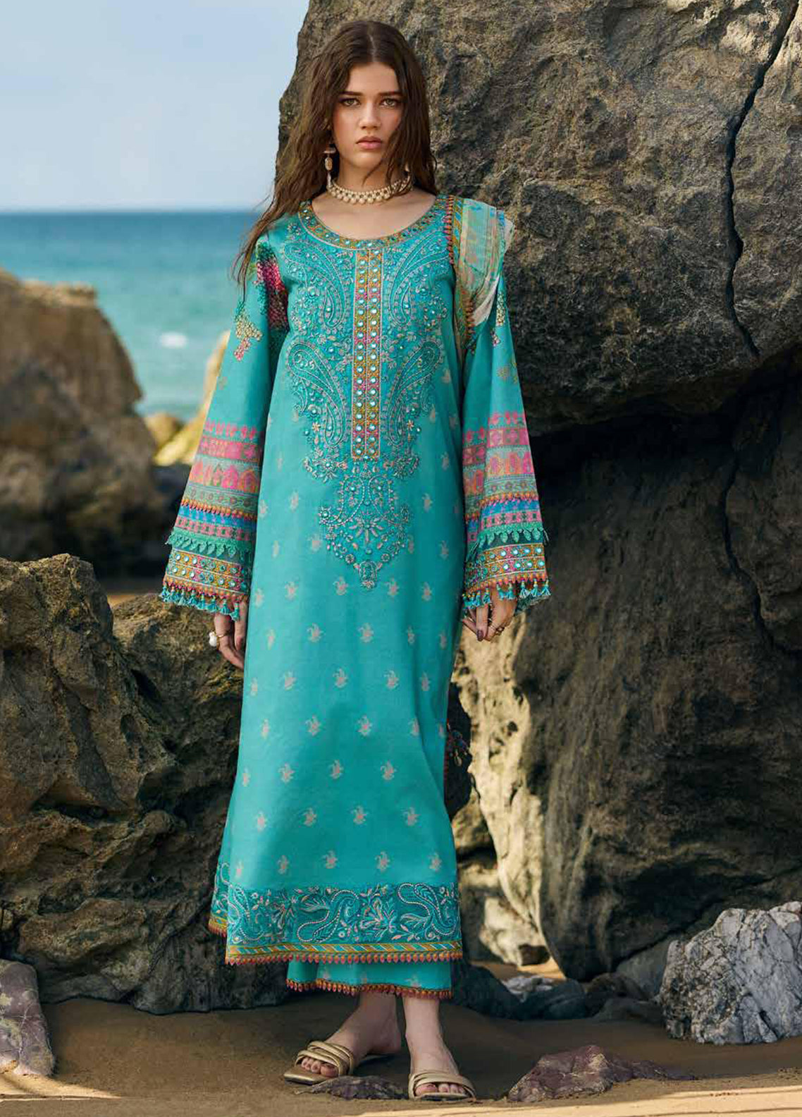 Sunshine By Charizma Embroidered Lawn 3 Piece Unstitched Suit CH26SSEEV12 D-11 Sunshine By Charizma Embroidered Lawn 3 Piece Unstitched Suit CH26SSEEV12 D-11