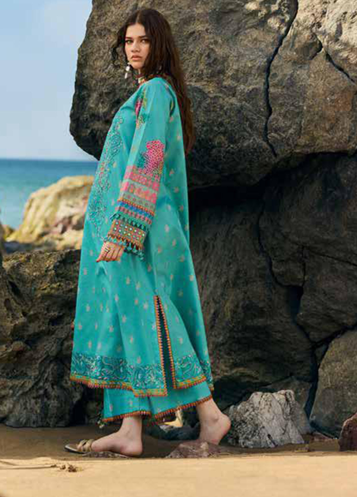 Sunshine By Charizma Embroidered Lawn 3 Piece Unstitched Suit CH26SSEEV12 D-11 Sunshine By Charizma Embroidered Lawn 3 Piece Unstitched Suit CH26SSEEV12 D-11