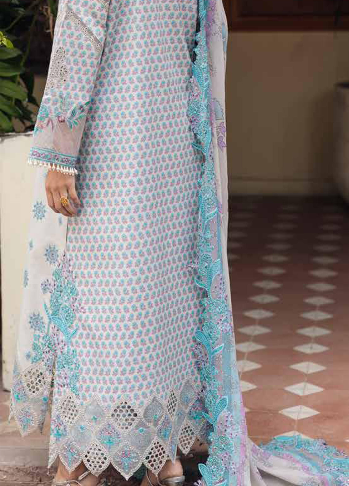 Sunshine By Charizma Embroidered Lawn 3 Piece Unstitched Suit CH26SSEEV12 D-15 Sunshine By Charizma Embroidered Lawn 3 Piece Unstitched Suit CH26SSEEV12 D-15