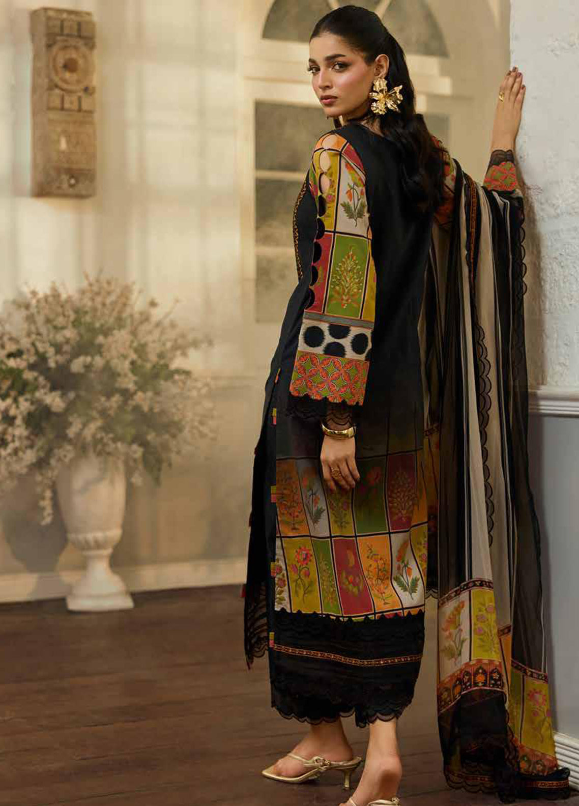 Sunshine By Charizma Embroidered Lawn 3 Piece Unstitched Suit CH26SSEEV12 D-18 Sunshine By Charizma Embroidered Lawn 3 Piece Unstitched Suit CH26SSEEV12 D-18