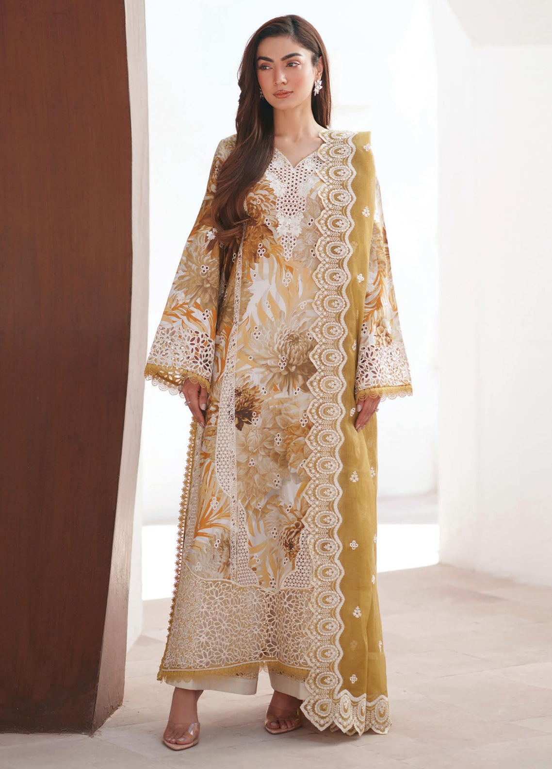 Sunspell By Afrozeh Embroidered Lawn 3 Piece Unstitched Suit AF26SEL D-CALYRA Sunspell By Afrozeh Embroidered Lawn 3 Piece Unstitched Suit AF26SEL D-CALYRA