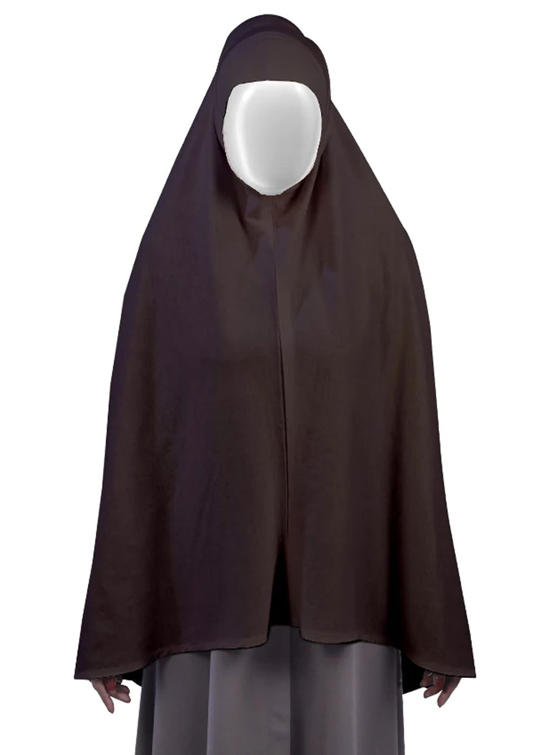 Syrian Hijab By Hijab ul Hareem - HH24SH 01 BLACK Syrian Hijab By Hijab ul Hareem - HH24SH 01 BLACK