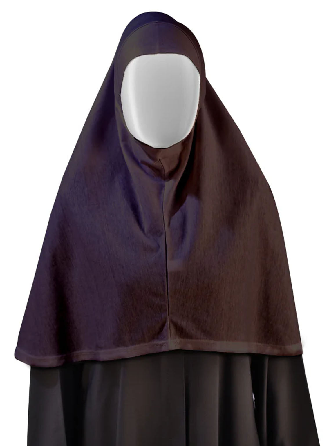 Syrian Hijab By Hijab ul Hareem - HH24SH 01 BLACK Syrian Hijab By Hijab ul Hareem - HH24SH 01 BLACK