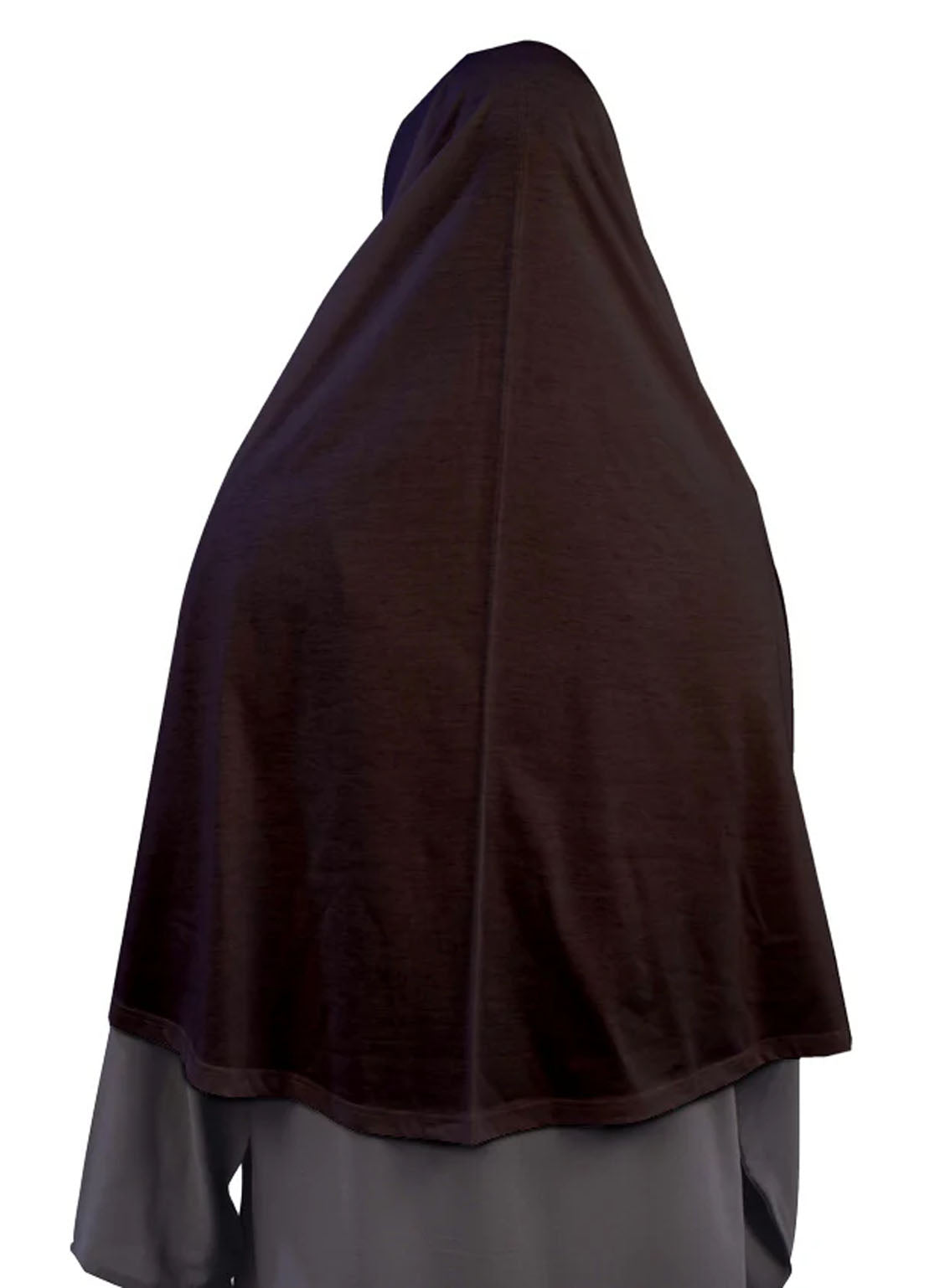 Syrian Hijab By Hijab ul Hareem - HH24SH 01 BLACK Syrian Hijab By Hijab ul Hareem - HH24SH 01 BLACK