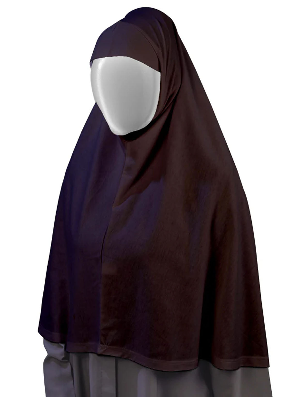 Syrian Hijab By Hijab ul Hareem - HH24SH 01 BLACK Syrian Hijab By Hijab ul Hareem - HH24SH 01 BLACK