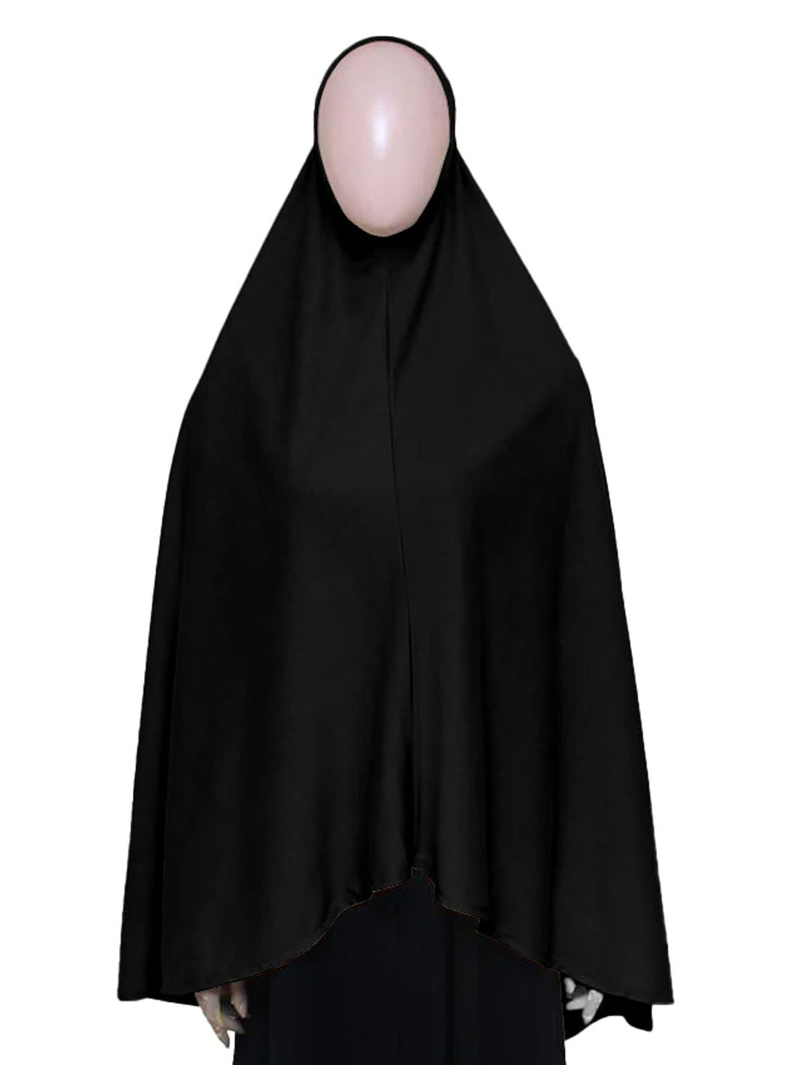 Syrian Hijab By Hijab ul Hareem - HH24SH 01 BLACK Syrian Hijab By Hijab ul Hareem - HH24SH 01 BLACK