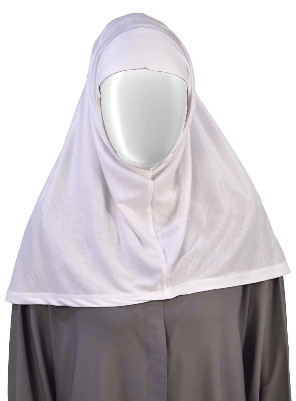 Syrian Hijab By Hijab ul Hareem - HH24SH 04 WHITE Syrian Hijab By Hijab ul Hareem - HH24SH 04 WHITE