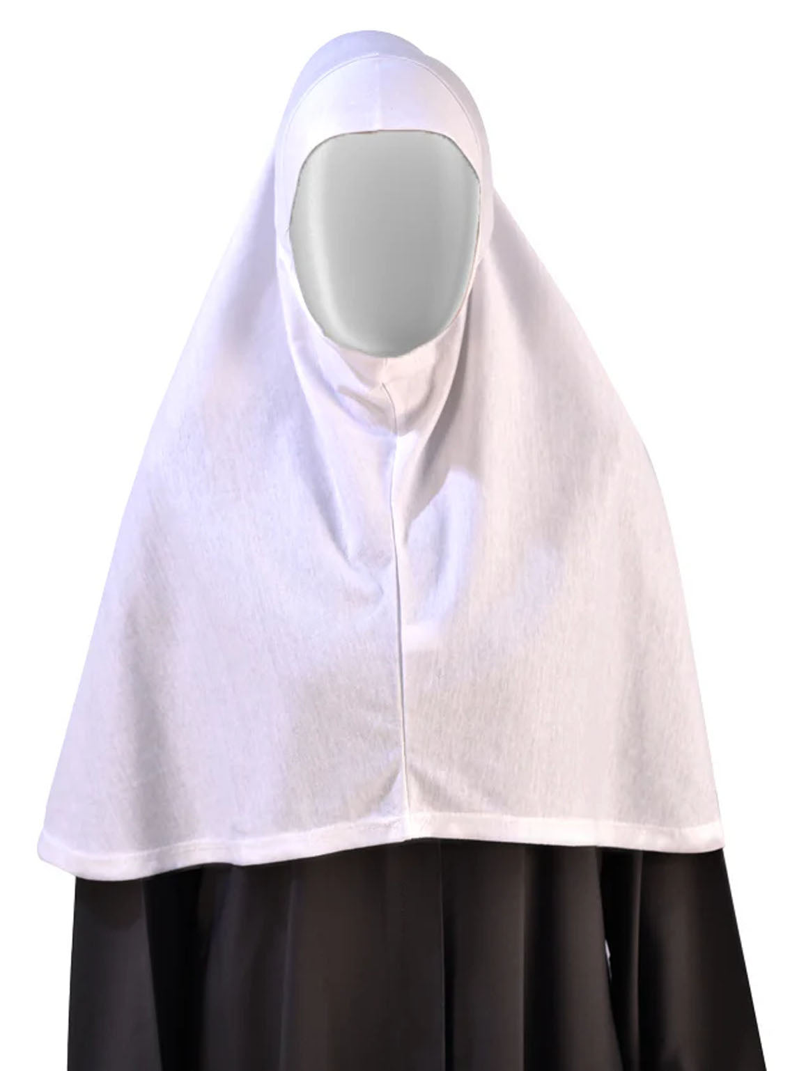 Syrian Hijab By Hijab ul Hareem - HH24SH 04 WHITE Syrian Hijab By Hijab ul Hareem - HH24SH 04 WHITE