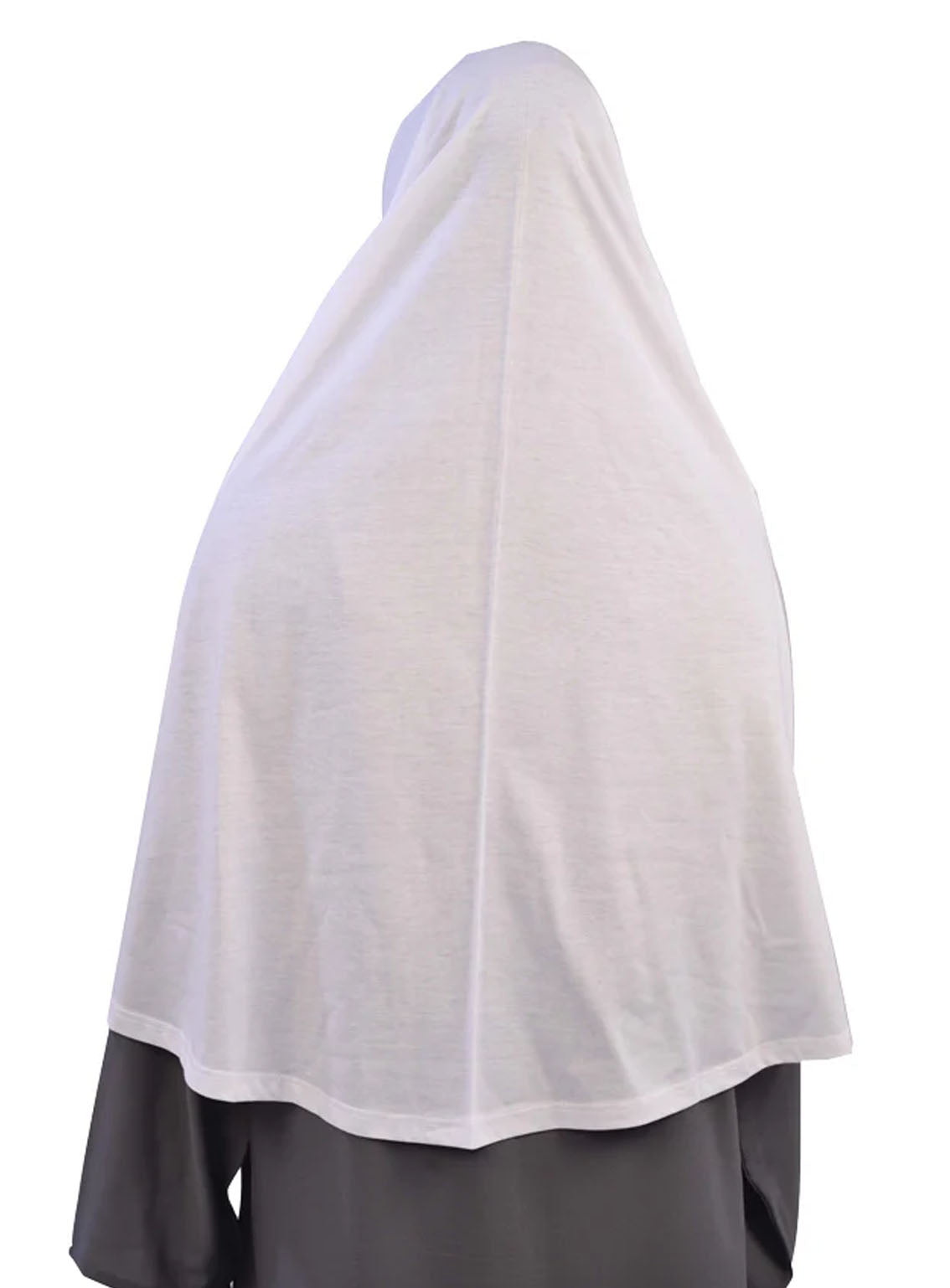 Syrian Hijab By Hijab ul Hareem - HH24SH 04 WHITE Syrian Hijab By Hijab ul Hareem - HH24SH 04 WHITE