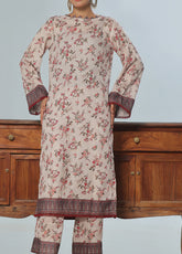 Taskeen By VS Textile Self Printed Cambric Suits Unstitched 2 Piece - VS24T 2436