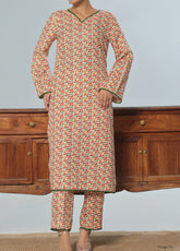 Taskeen By VS Textile Self Printed Cambric Suits Unstitched 2 Piece - VS24T 2438