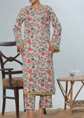 Taskeen By VS Textile Self Printed Cambric Suits Unstitched 2 Piece - VS24T 2440