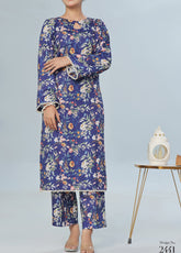 Taskeen By VS Textile Self Printed Cambric Suits Unstitched 2 Piece - VS24T 2441