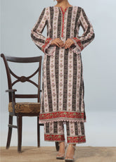 Taskeen By VS Textile Self Printed Cambric Suits Unstitched 2 Piece - VS24T 2445