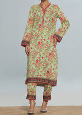 Taskeen By VS Textile Self Printed Cambric Suits Unstitched 2 Piece - VS24T 2449