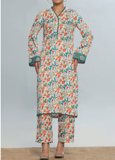 Taskeen By VS Textile Self Printed Cambric Suits Unstitched 2 Piece - VS24T 2451