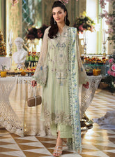 Tea Affair By Maria B Embroidered Chiffon 3 Piece Unstitched Suit MB26TAC D-105