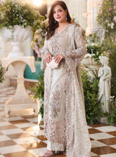 Tea Affair By Maria B Embroidered Chiffon 3 Piece Unstitched Suit MB26TAC D-107