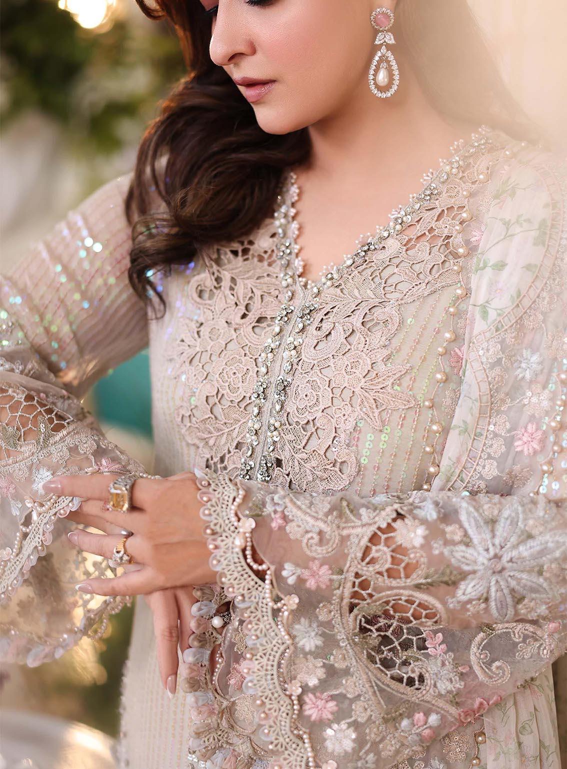 Tea Affair By Maria B Embroidered Chiffon 3 Piece Unstitched Suit MB26TAC D-107 Tea Affair By Maria B Embroidered Chiffon 3 Piece Unstitched Suit MB26TAC D-107