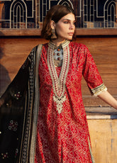 The Chunri Story By Gul Ahmed Embroidered Lawn 3 Piece Unstitched Suit GA26TCS D-BM-62041