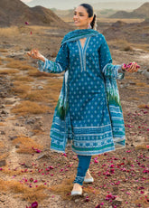 The Chunri Story By Gul Ahmed Printed Lawn 3 Piece Unstitched Suit GA26TCS D-CL-52175 B