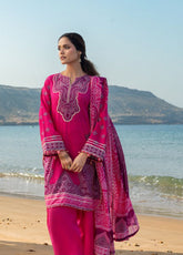 The Chunri Story By Gul Ahmed Printed Lawn 3 Piece Unstitched Suit GA26TCS D-CL-62061 B