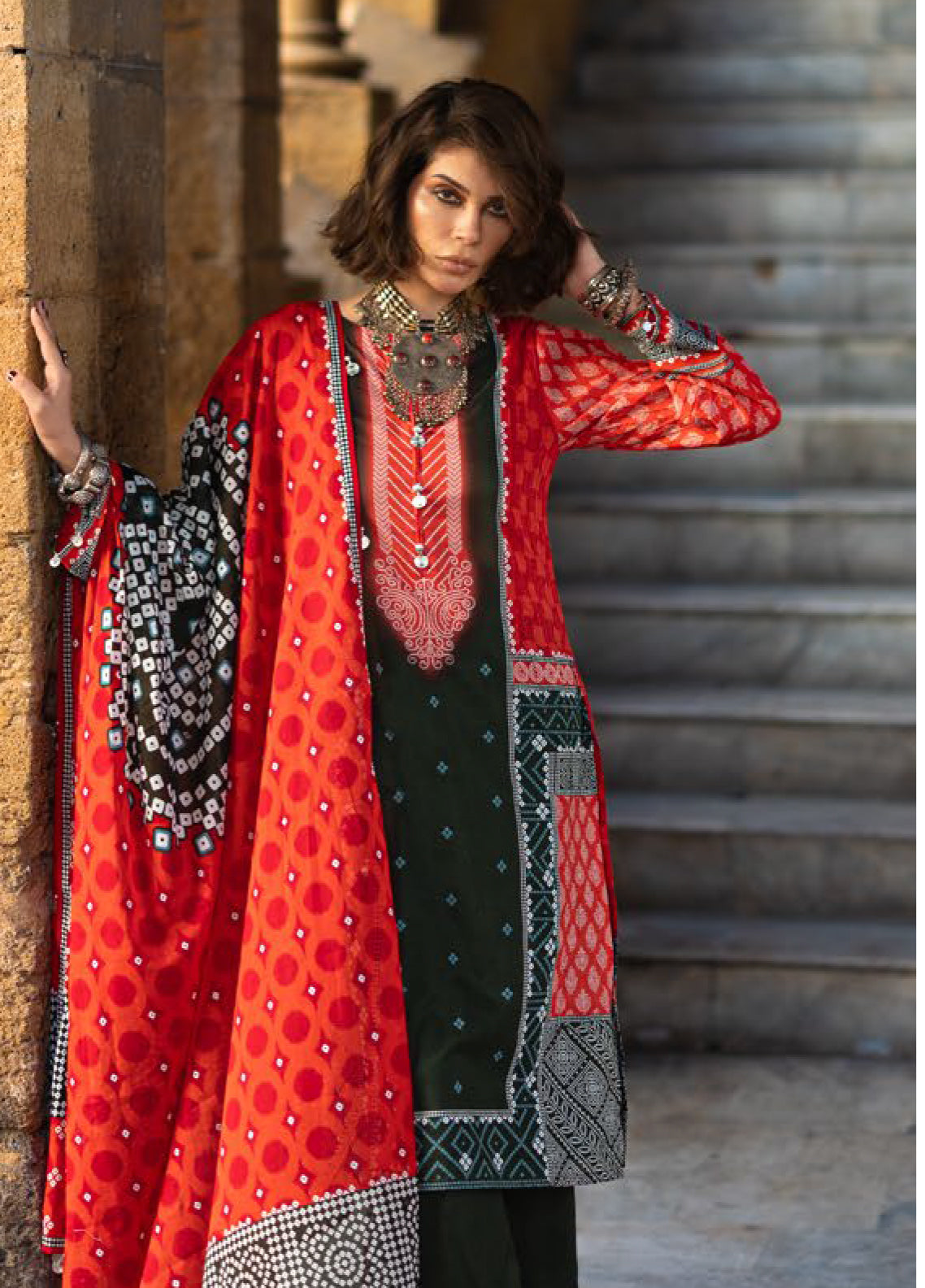 The Chunri Story By Gul Ahmed Printed Lawn 3 Piece Unstitched Suit GA26TCS D-CL-62148 A The Chunri Story By Gul Ahmed Printed Lawn 3 Piece Unstitched Suit GA26TCS D-CL-62148 A