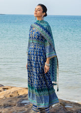 The Chunri Story By Gul Ahmed Printed Lawn 3 Piece Unstitched Suit GA26TCS D-CL-62149 B