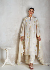 The Luxe Chapter By Gul Ahmed Embroidered Cotton Nylon 3 Piece Unstitched Suit GA26TLC D-SP-52084