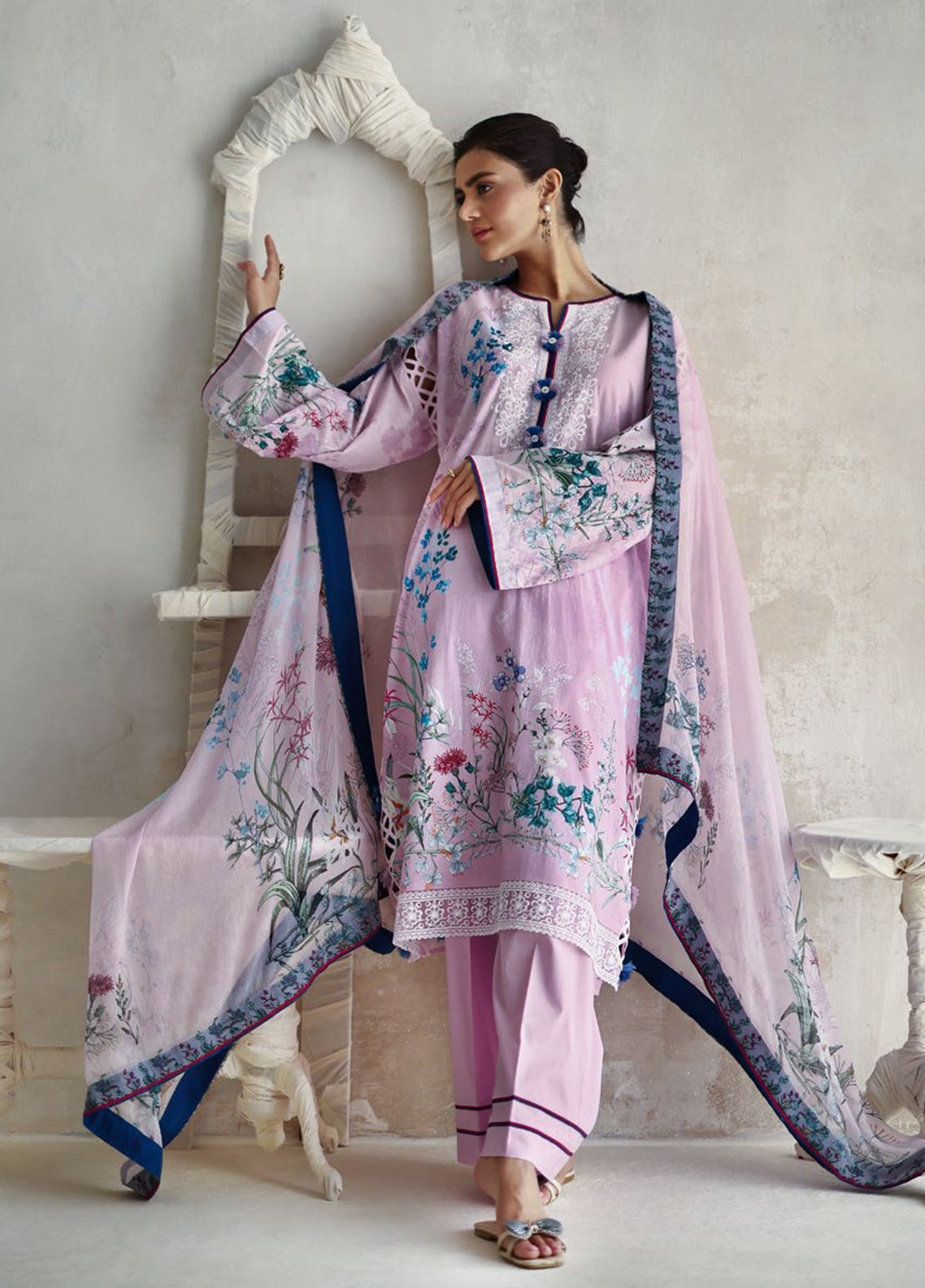 The Luxe Chapter By Gul Ahmed Embroidered Lawn 3 Piece Unstitched Suit GA26TLC D-BM-62033 The Luxe Chapter By Gul Ahmed Embroidered Lawn 3 Piece Unstitched Suit GA26TLC D-BM-62033