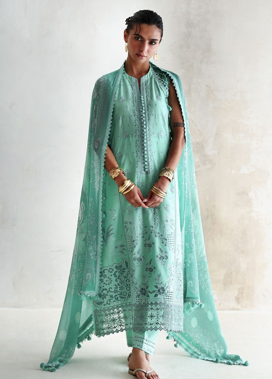 The Luxe Chapter By Gul Ahmed Embroidered Lawn 3 Piece Unstitched Suit GA26TLC D-BM-62061 The Luxe Chapter By Gul Ahmed Embroidered Lawn 3 Piece Unstitched Suit GA26TLC D-BM-62061