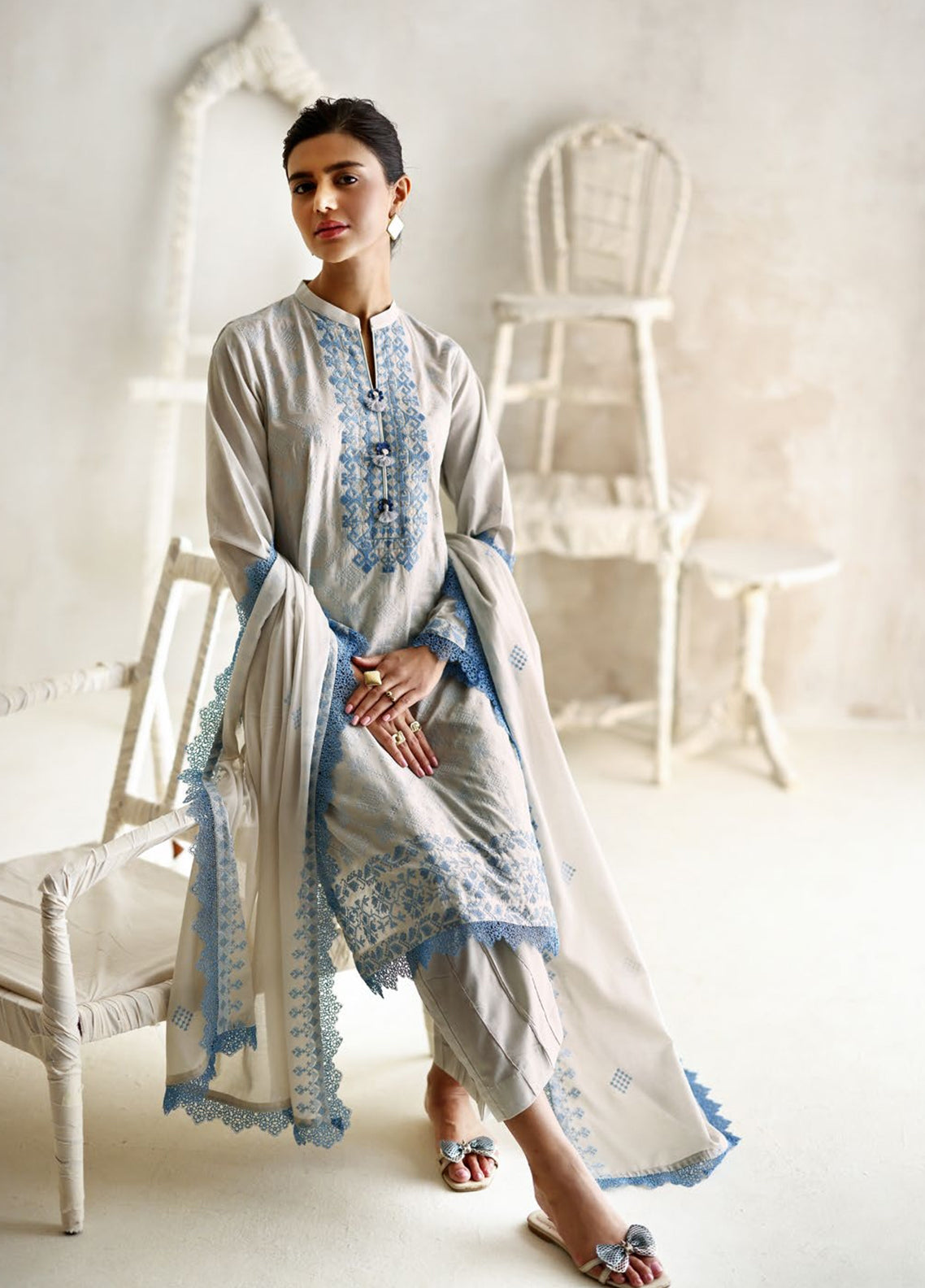 The Luxe Chapter By Gul Ahmed Embroidered Lawn 3 Piece Unstitched Suit GA26TLC D-CL-62431 The Luxe Chapter By Gul Ahmed Embroidered Lawn 3 Piece Unstitched Suit GA26TLC D-CL-62431